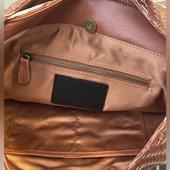 NWOT Deux Lux Cara Slouchy Hobo Bag in Brown - Picture 6 of 15